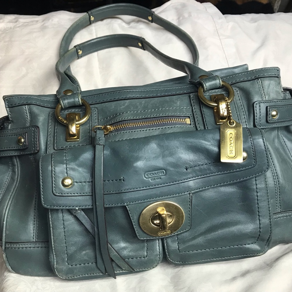 Coach Hampton Lindsay Satchel